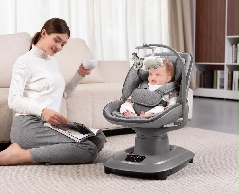Premium Electric Baby Swing