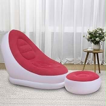 Robustt PVC Inflatable Recliner Sofa with Air Pump