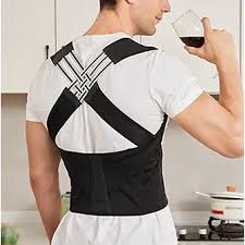 Medical Posture Corrector Belt Back Shoulder Support Belt - Back Brace for Curvature and Neck and Vertebrae Pain - Adjustable for Men and Women - Posture Corrector Back Support