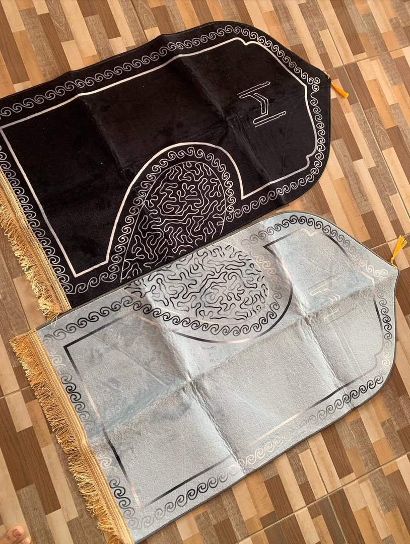 Custom Couple Prayer Mat Set, Islamic Wedding Gift, Personalized Nikkah Gift