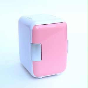 MOZX Mini Fridge 8L, Portable Car Freezer Mini Refrigerator with Cooler And Warmer, Super Quiet Invehicle Freezer for Cars, AC/DC Portable for Cosmetics, Offices Breastmilk, Home And Travel,4L