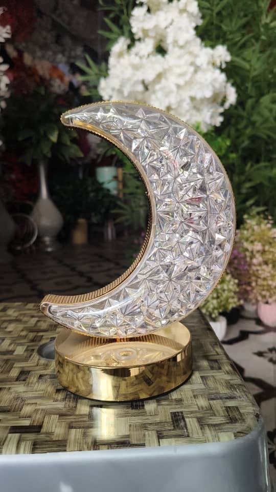 Crystal Moon LED Table Lamp