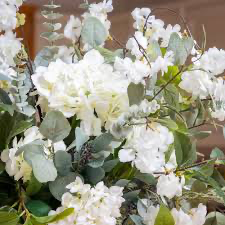 IPOPU White Gladiolus Artificial Flowers 