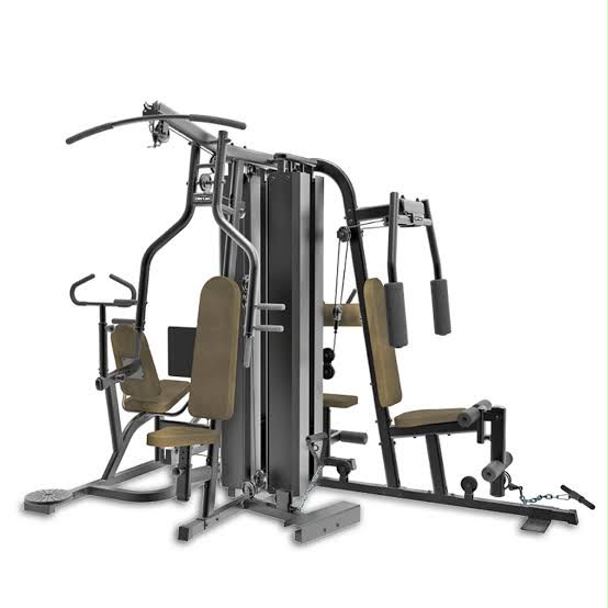 Sportsroyals Home Gym, Workout Equipment, 154LBS Weight Stack, Home Gym Equipment, Exercise Equipment, Multi Home Gym Station, Full Body Strength Training