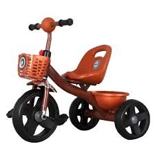 Arrow A6 Toddler Balance Bike Kids Trike Boys Girls 2-5 Years Orange Color